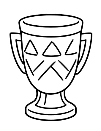 Une tasse d’unité décorative utilisée dans les rituels Kwanzaa.